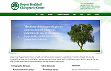 Regent Health & Chiropractic Centre Website